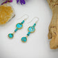 Fall Turquoise Earrings