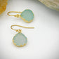 The Blue Druzy Earrings