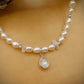 Freshwater Pearl and Moonstone Necklace