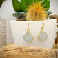 The Blue Druzy Earrings