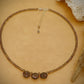 Dany Whiskey Quartz Necklace