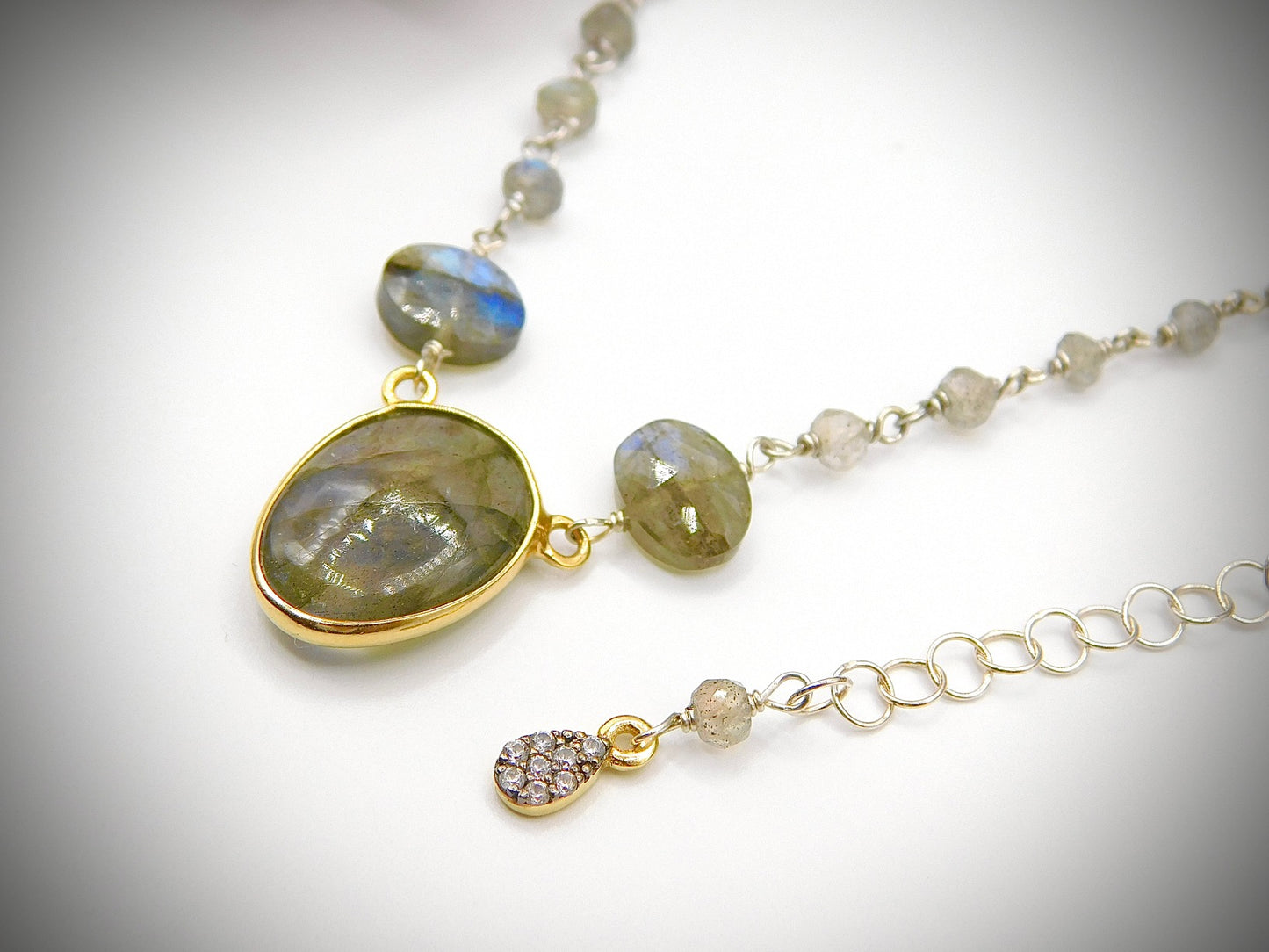 The Michi Labradorite Necklace