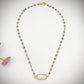 Ramona Iolite and Freshwater Pearl Necklace