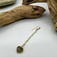 Labradorite Heart Earrings